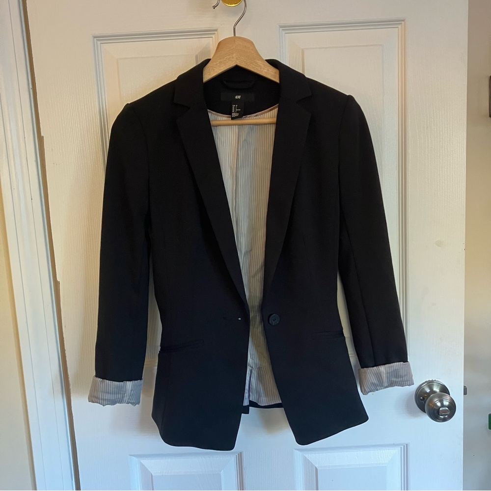 H&M fitted blazer